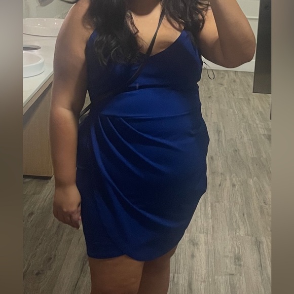 Eclipse Royal Blue Dress - Picture 1 of 6